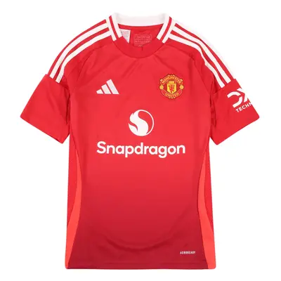 ADIDAS PERFORMANCE Funkcionális felső 'Manchester United 24/25 Home' sárga / piros / sötétvörös 