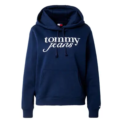 Tommy Jeans Tréning póló sötétkék / fehér