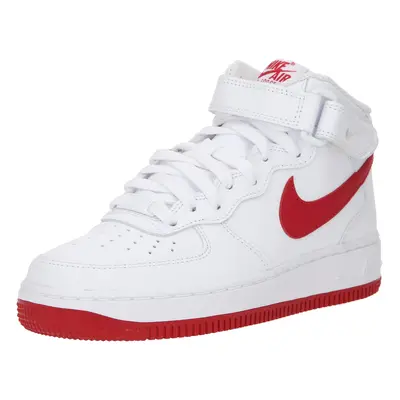 Nike Sportswear Magas szárú sportcipők 'Air Force 07' piros / fehér