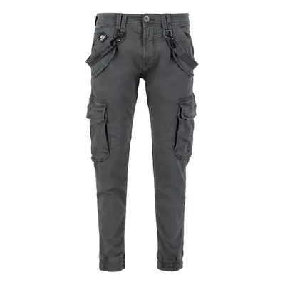 ALPHA INDUSTRIES Cargo nadrágok sötétszürke