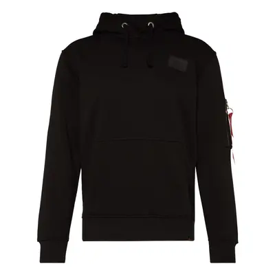 ALPHA INDUSTRIES Tréning póló piros / fekete / fehér