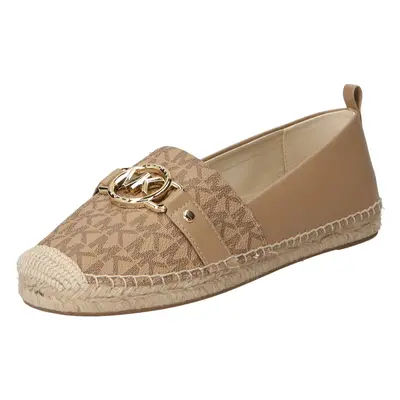 MICHAEL Michael Kors Espadrilles 'RORY' homok / sötét barna