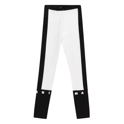 Marni Leggings fekete / piszkosfehér