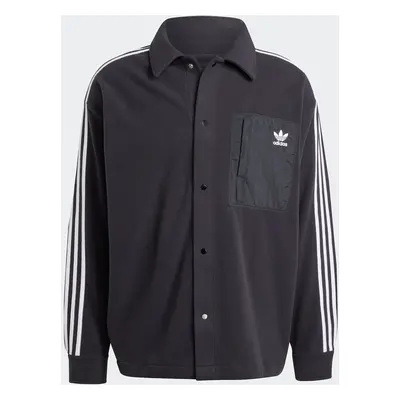 ADIDAS ORIGINALS Polár dzseki fekete / fehér