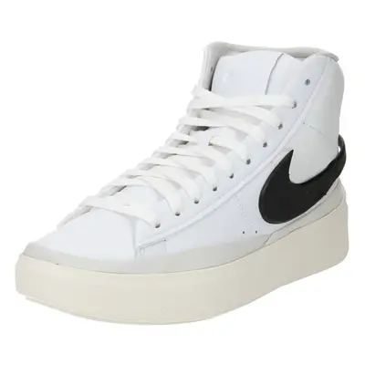 Nike Sportswear Magas szárú sportcipők 'BLAZER PHANTOM' fekete / fehér