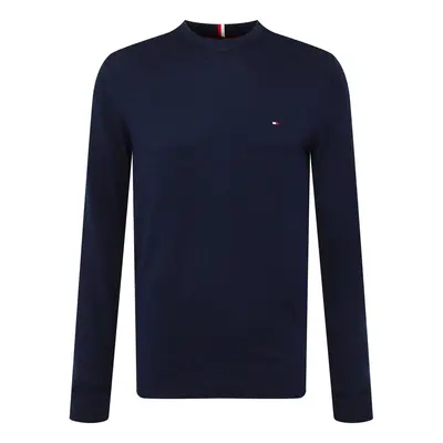 TOMMY HILFIGER Pulóver tengerészkék / piros / fehér