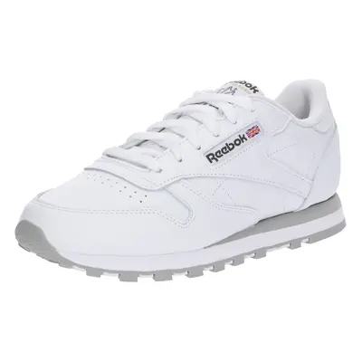 Reebok Rövid szárú sportcipők 'Classic Leather' szürke / fehér