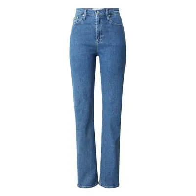 Calvin Klein Jeans Farmer 'HIGH RISE STRAIGHT' kék farmer