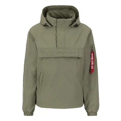 ALPHA INDUSTRIES Átmeneti dzseki olíva / vérvörös