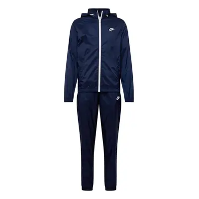 Nike Sportswear Jogging ruhák tengerészkék / fehér