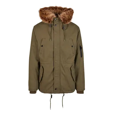 Brandit Átmeneti parka 'Fish Tail' barna / khaki