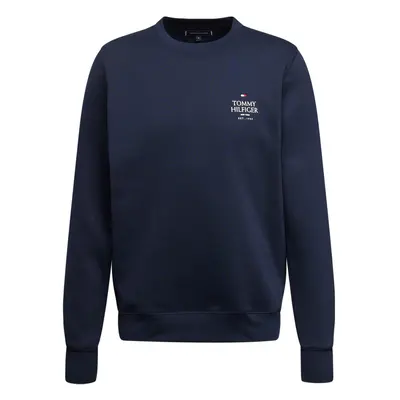 TOMMY HILFIGER Tréning póló tengerészkék / fehér