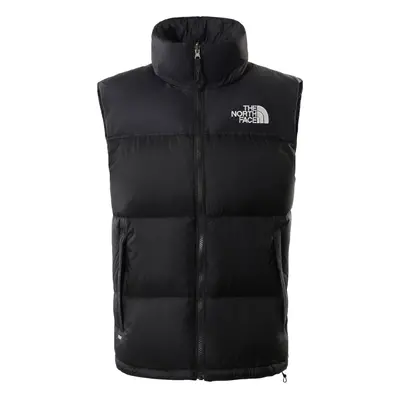 THE NORTH FACE Mellény '1996 Retro Nuptse' világosszürke / fekete