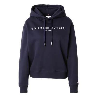 TOMMY HILFIGER Tréning póló tengerészkék / piros / fehér