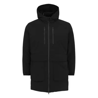 Jack & Jones Plus Átmeneti parka 'JCOCHARLIE' fekete