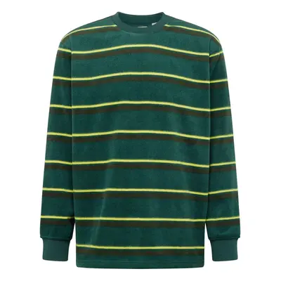 LEVI'S ® Tréning póló 'Sherpa Crewneck Sweatshirt' limone / olíva / sötétzöld