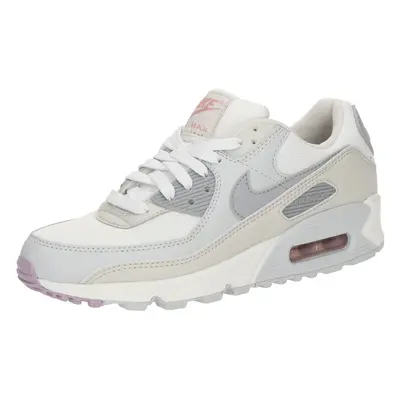 Nike Sportswear Rövid szárú sportcipők 'Air Max 90' szürke / greige / sötétszürke / fehér