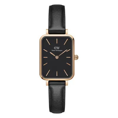 Daniel Wellington Analóg órák 'Quadro Pressed Sheffield RG Black' arany / fekete