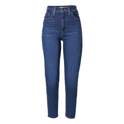 LEVI'S ® Farmer 'High Waisted Mom Jean' kék farmer