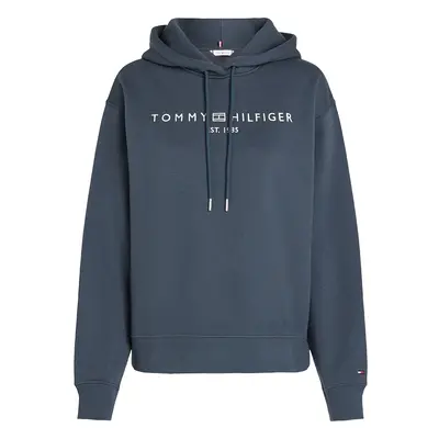 TOMMY HILFIGER Tréning póló tengerészkék / fehér