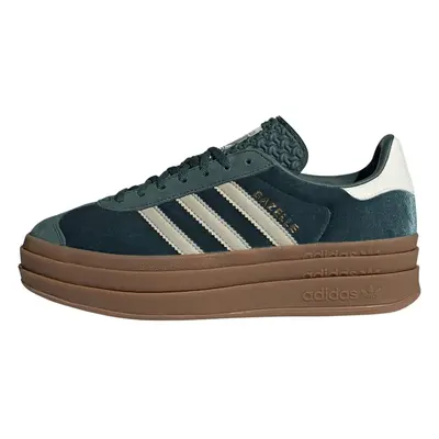 ADIDAS ORIGINALS Rövid szárú sportcipők 'Gazelle Bold' arany / fenyő / sötétzöld / gyapjúfehér