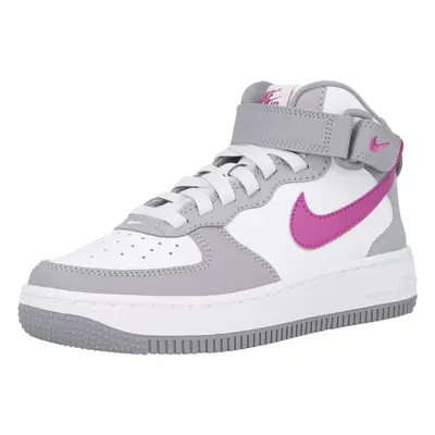 Nike Sportswear Sportcipő 'Air Force Mid EasyOn' szürke / lila / fehér