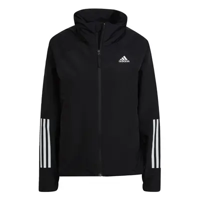 ADIDAS SPORTSWEAR Kültéri kabátok 'Bsc 3-Stripes Rain.Rdy' fekete / fehér