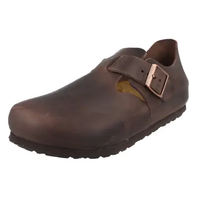 BIRKENSTOCK Házi cipő 'London' csokoládé / rózsaszín arany