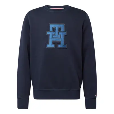 TOMMY HILFIGER Tréning póló kék / tengerészkék / piros / fehér