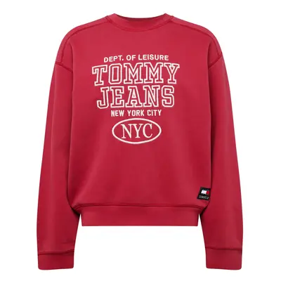 Tommy Jeans Tréning póló tengerészkék / piros / fehér