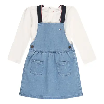 TOMMY HILFIGER Kezeslábasok 'DENIM DUNGAREE DRESS' kék farmer