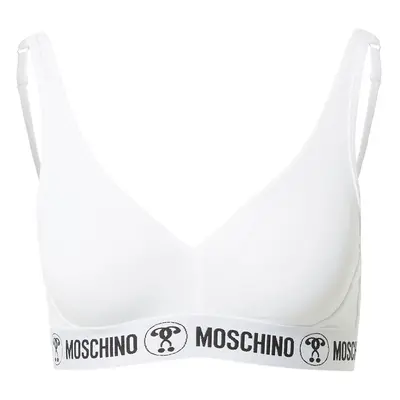 Moschino Underwear Melltartó 'Reggiseno' fekete / fehér