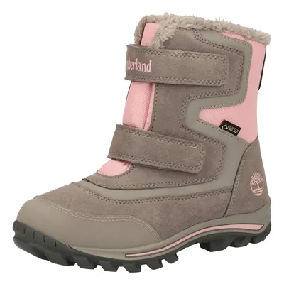 TIMBERLAND Hócsizmák 'Chillberg 2-Strap GTX' szürke / rózsaszín