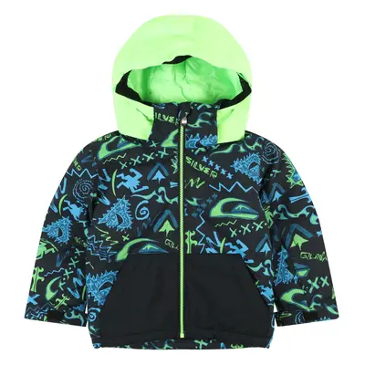 QUIKSILVER Kültéri kabátok 'LITTLE MISS' tengerészkék / világoskék / citromzöld / fekete