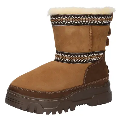 UGG Bakancsok 'Classic Mini TrailGazer' barna / karamell / fekete