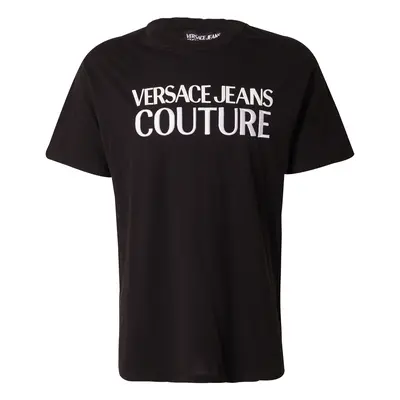 Versace Jeans Couture Póló fekete / fehér