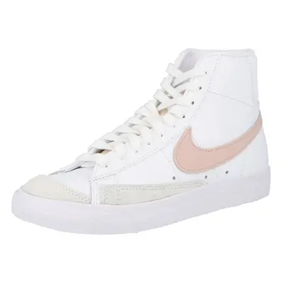 Nike Sportswear Magas szárú sportcipők 'BLAZER MID 77' bézs / fáradt rózsaszín / fehér