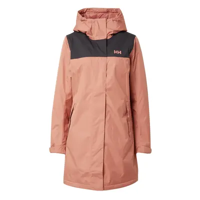 HELLY HANSEN Outdoormantel 'VANCOUVER' dinnye / fekete