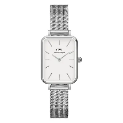 Daniel Wellington Analóg órák 'Quadro Pressed Sterling White' ezüst / fehér