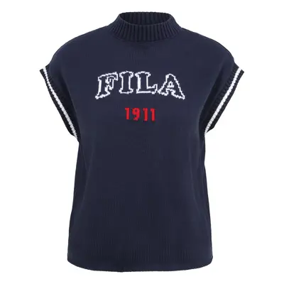 FILA Pulóver 'TARIJA' tengerészkék / rikító piros / fehér