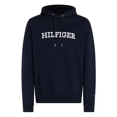 TOMMY HILFIGER Tréning póló tengerészkék / fehér