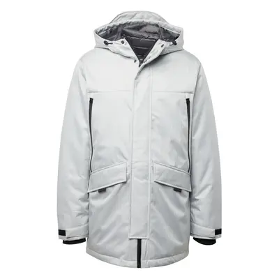 JACK & JONES Téli parka 'JCOBlack' világosszürke / fekete