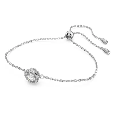 Swarovski Karkötő 'Una bracelet' ezüst / átlátszó