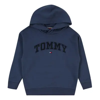 TOMMY HILFIGER Tréning póló sötétkék / piros / piszkosfehér