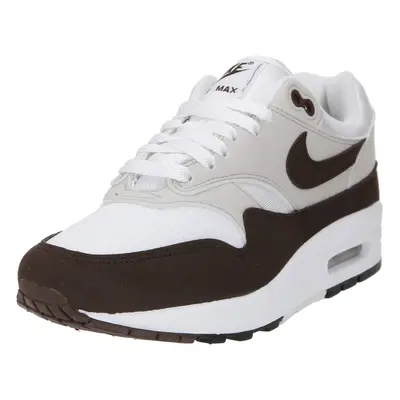 Nike Sportswear Rövid szárú sportcipők 'Air Max 87' sötét barna / szürke / fehér