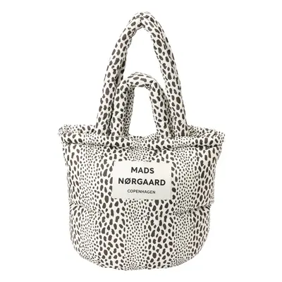 MADS NORGAARD COPENHAGEN Shopper táska fekete / fehér