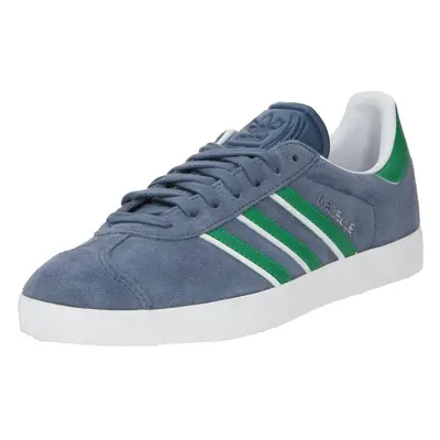 ADIDAS ORIGINALS Rövid szárú sportcipők 'Gazelle' galambkék / zöld / ezüst / fehér