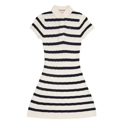 TOMMY HILFIGER Ruha 'SWEATER DRESS SS' tengerészkék