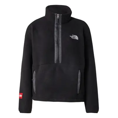 THE NORTH FACE Pulóver 'FLEESKI' fekete / piszkosfehér