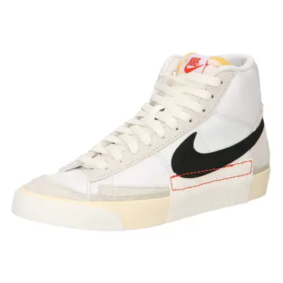 Nike Sportswear Magas szárú sportcipők 'Blazer Mid Pro Club' bézs / fekete / fehér